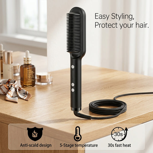 Professional Hair Straightener Brush