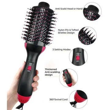 One Step Hair Dryer and Volumizer 3‑in‑1